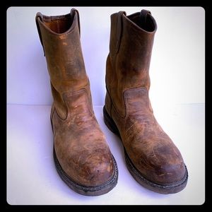 Wolverine Leather Steel Toe Work Boot Cowboy Boot